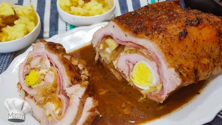 Lomo De Cerdo Relleno - Recetas De Carnes Deliciosas